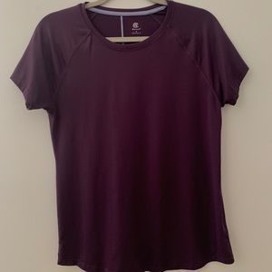 Purple Athletic shirt